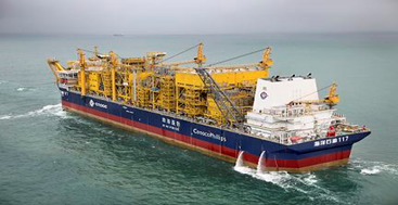 Far East Shipping Agency has successfully represented the world's largest floating production storag