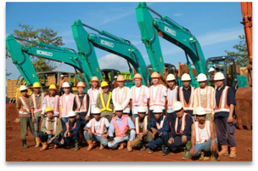 Cui Jiangtao led a team to set up a nickel mining company in Indonesia